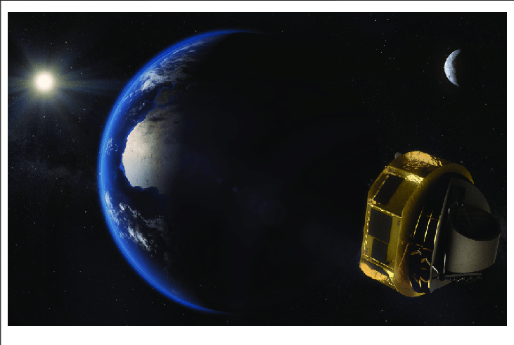 Artist's concept of the Ariel space telescope. Credit - ESA/STFC RAL Space/UCL/Europlanet-Science Office