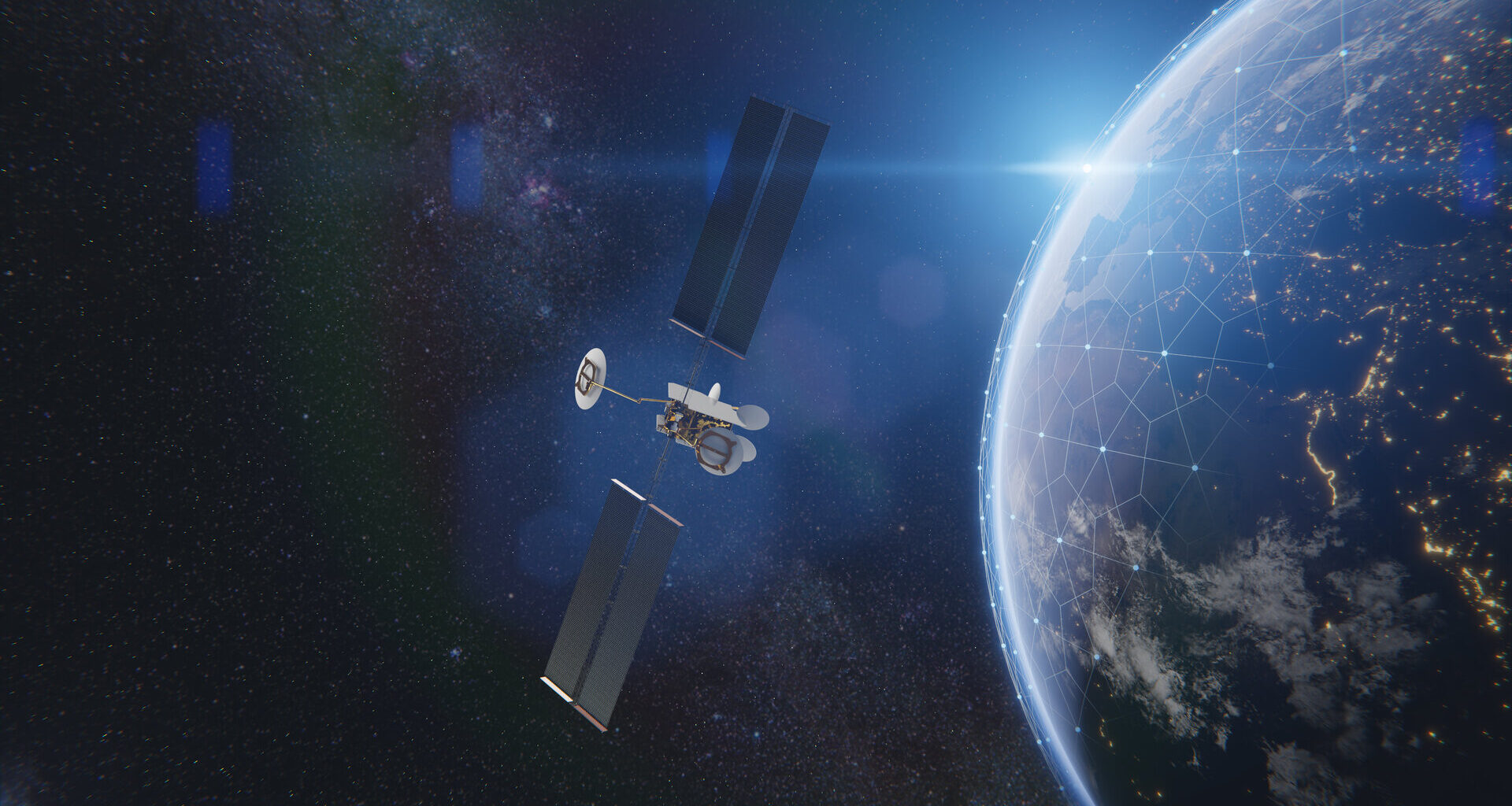 Artists impression of OneSat