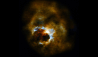 Astronomers Capture Bizarre Heart Shaped Gas Cloud From Dying Star