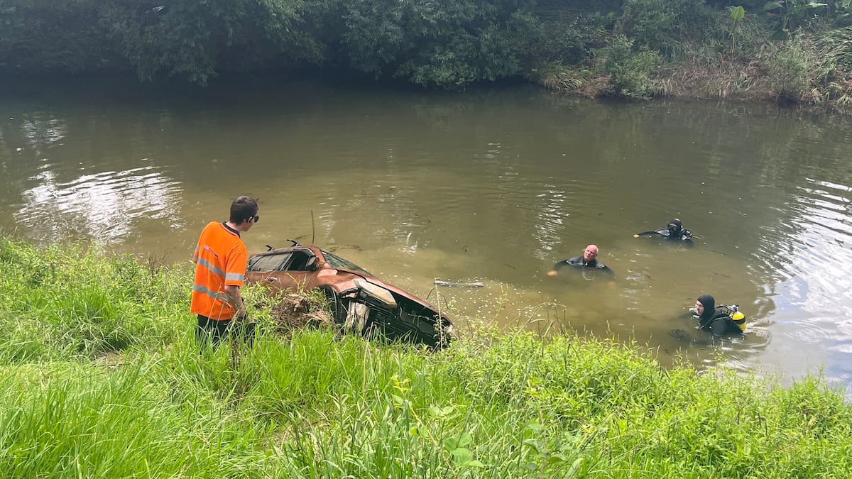 Mahurangi River death: Police find car of man swept away near Warkworth
