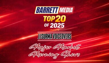Barrett Media's Top 20 Major Market News/Talk Radio Morning Shows of 2025