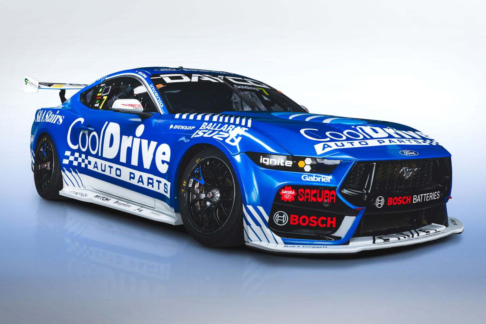 Livery and number change for CoolDrive Mustang