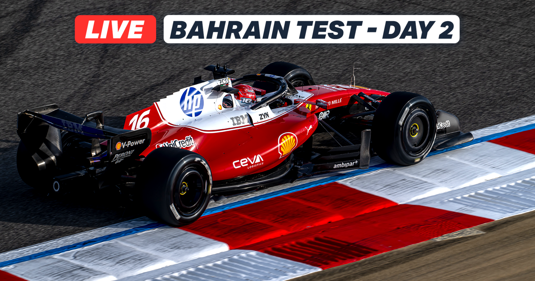 LIVE: 2026 F1 Bahrain pre-season 1st test – Day 2
