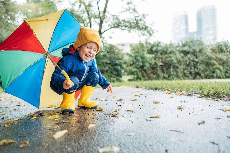 Eye experts say there is evidence to suggest two hours a day of outdoor play will benefit children’s developing eyes. Photograph: Getty Images