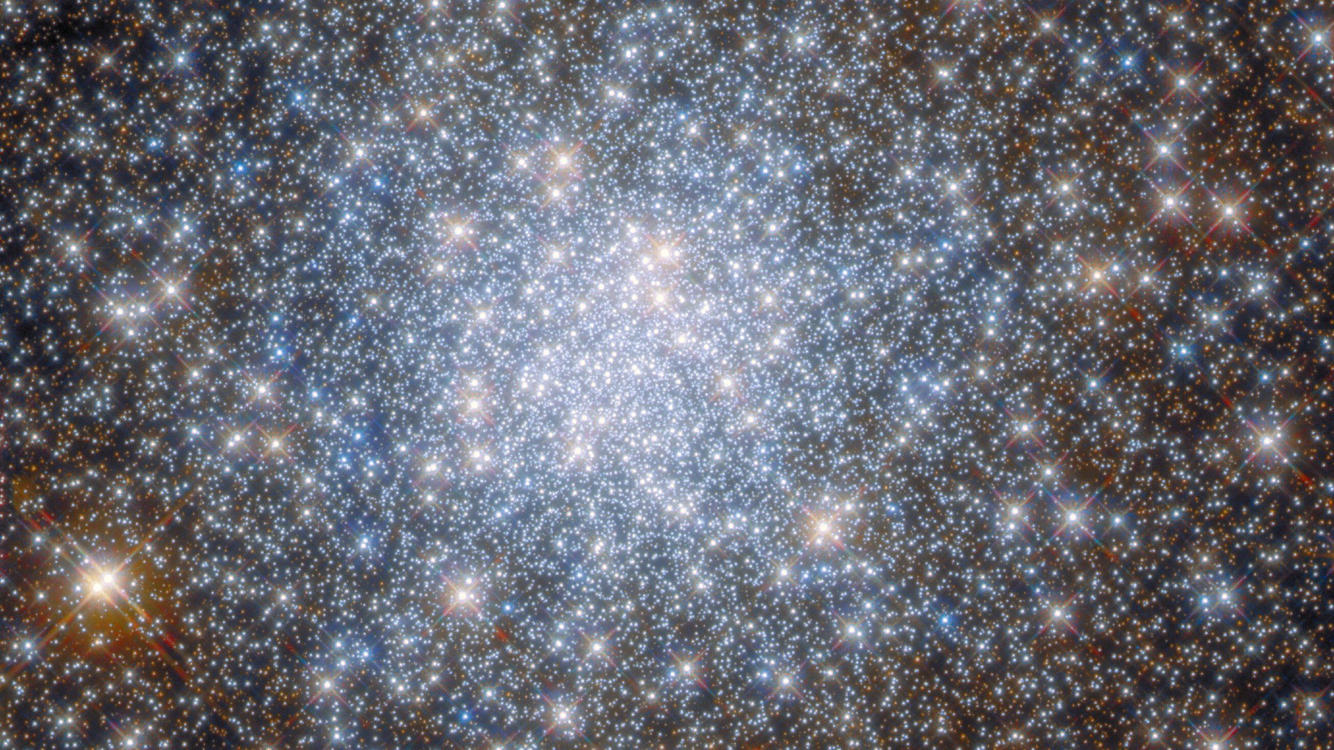Globular cluster NGC 6638, as photographed by NASA/ESA's Hubble Space Telescope.