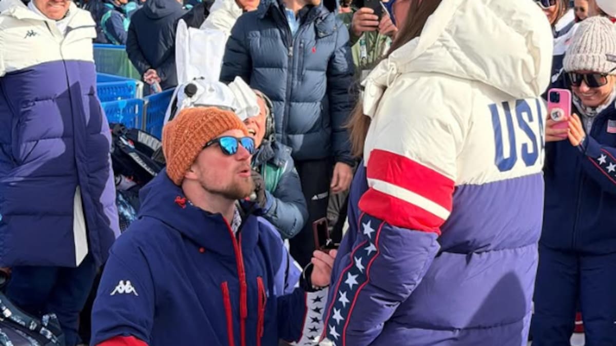 Breezy Johnson engaged after Winter Olympics crash as Taylor Swift reacts