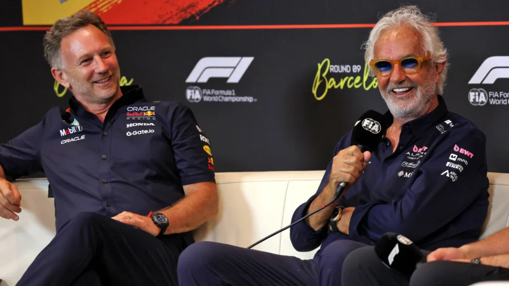 Christian Horner is a close friend of Flavio Briatore