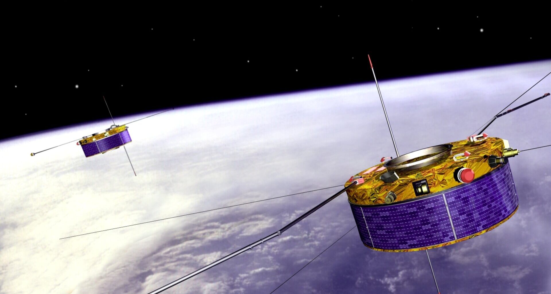 Atmospheric re-entry data for reducing risks of space debris