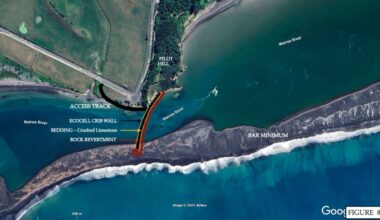 Groyne proposed for Wairoa River mouth, cost would be more than $12 million