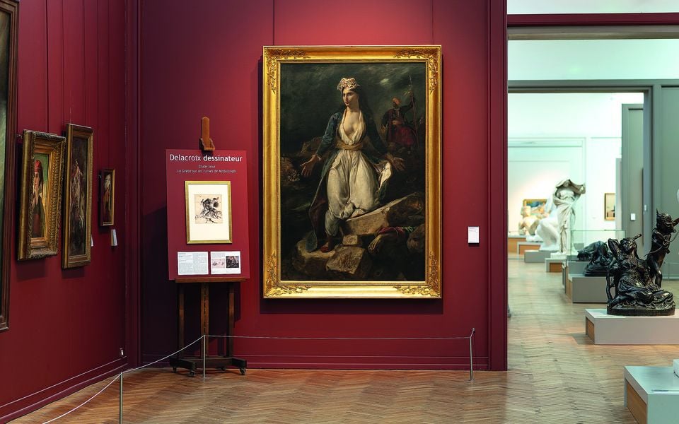 Delacroix masterpiece to finally visit its inspiration