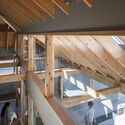 Folded Roof House / ISHIZAKI ARCHITECTS - Interior Photography, Stairs, Wood, Beam