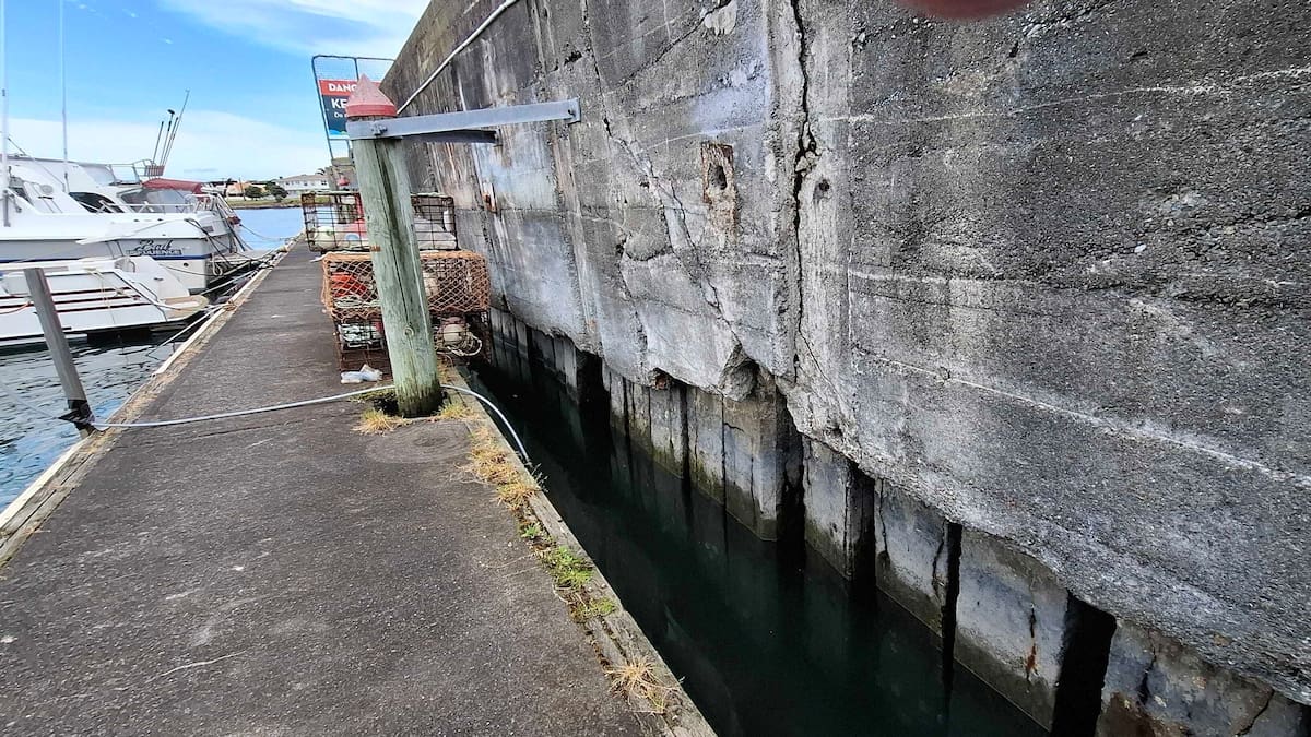 Napier wharf closed to all users, including the boaties