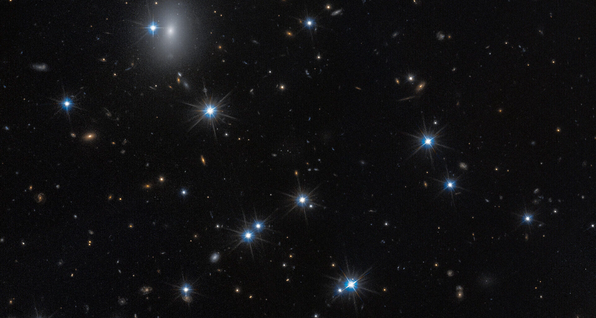 Galaxy field of low-surface-brightness galaxy CDG-2