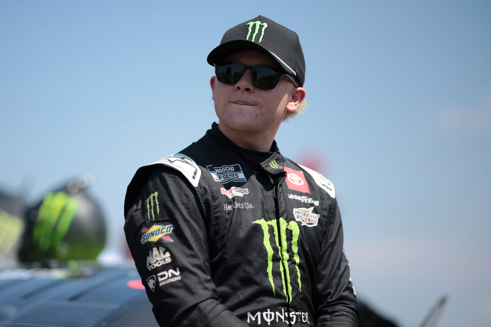 Joe Gibbs Racing driver Ty Gibbs pilots the #54 in the NASCAR Cup Series.