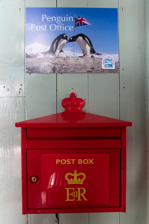 Penguin Post Office at Port Lockroy Station