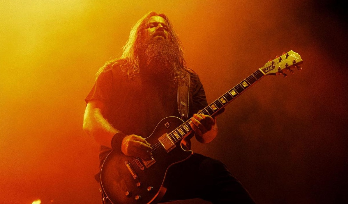 Gibson x Mark Morton Unveil Signature Les Paul Modern Quilt – Knotfest