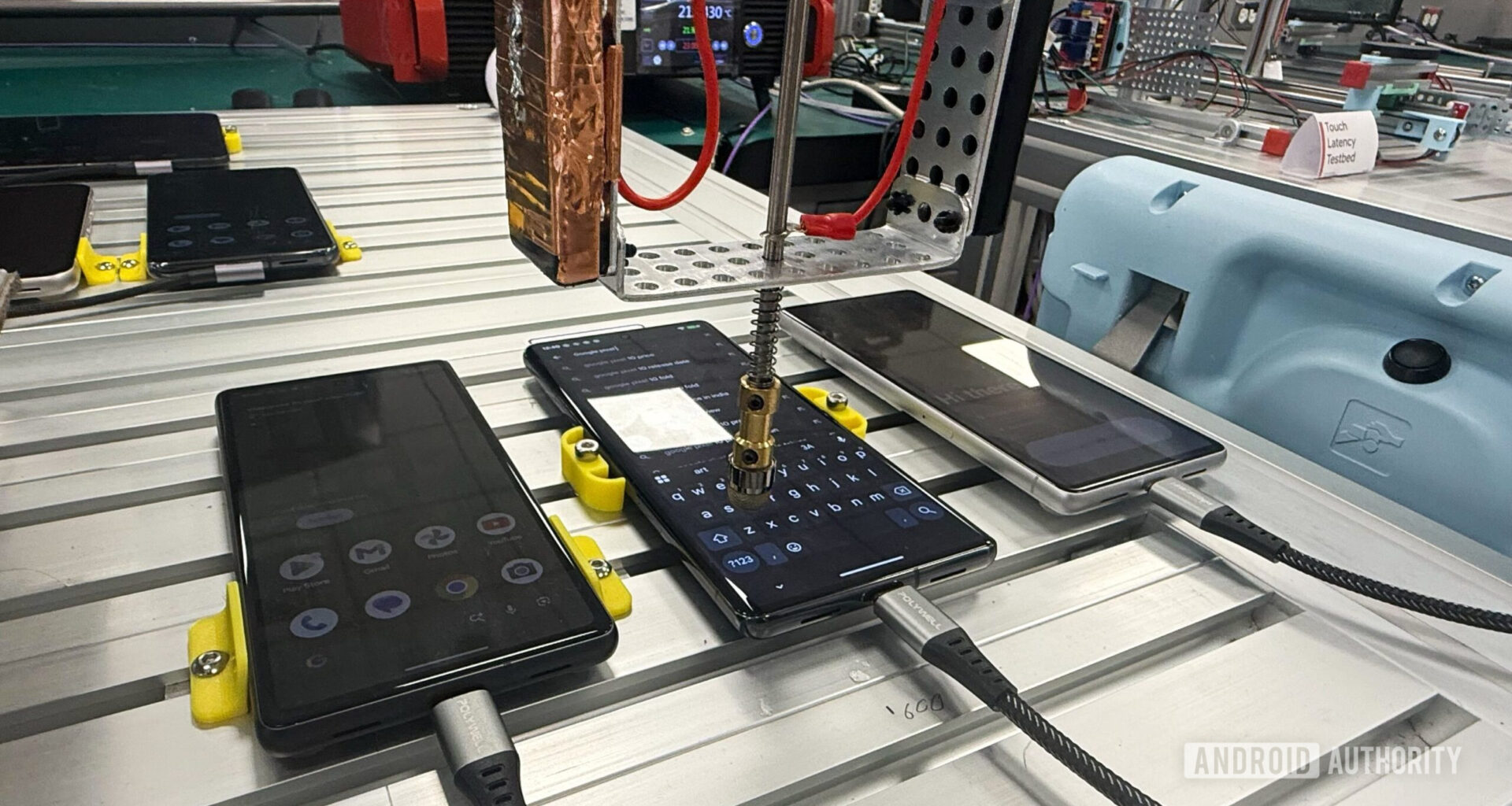 Google Pixel Labs Touch and display Sensitivity Test