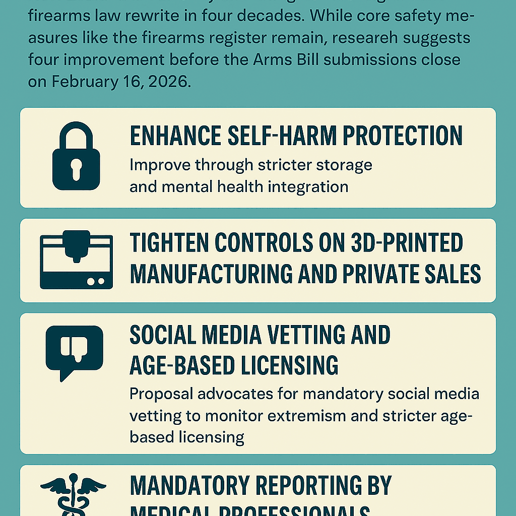 Gun Law changes would make New Zealand safer