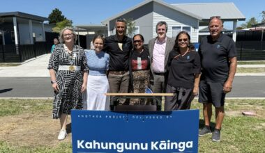Housing boost at Flaxmere as Ngāti Kahungunu unveils 6 new homes