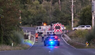 Waitao Bridge sinkhole repairs underway as motorists told to avoid area