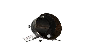 Artist's concept of the HWO. Credit - NASA's Scientific Visualization Studio - eMITS/Jonathan North, ADNET Systems, Inc./Aaron E. Lepsch, NASA/GSFC/Claire Andreoli