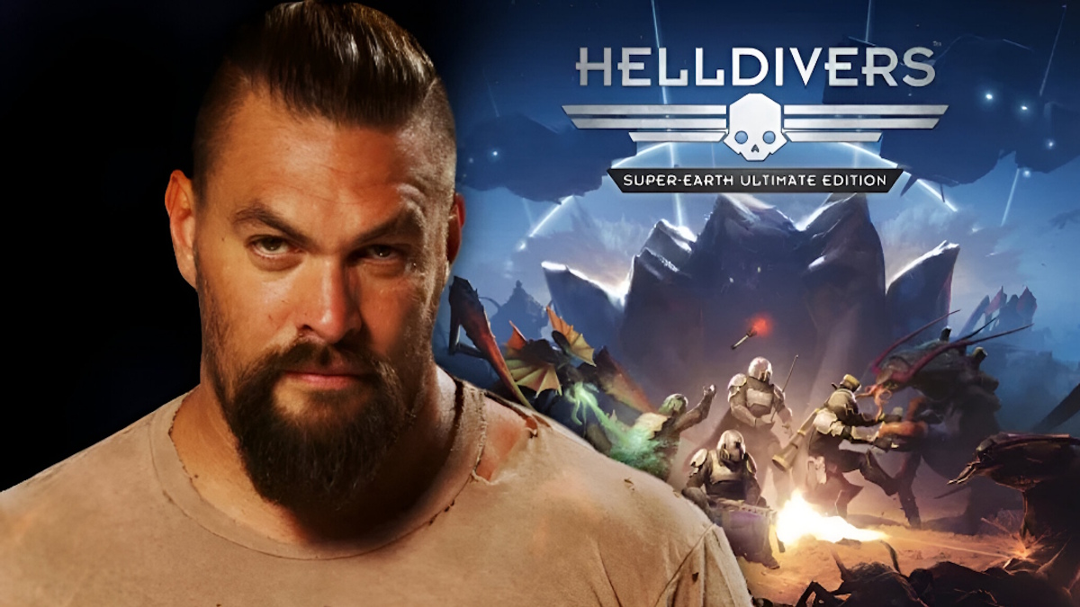 Jason Momoa in Helldivers live action movie