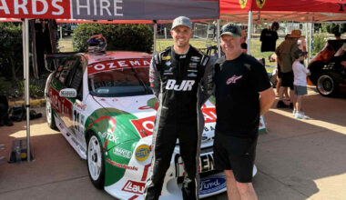 Hill’s special first drive in BJR colours