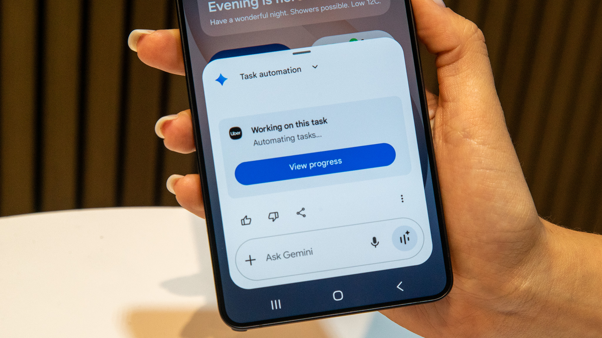 Automating tasks with Bixby and Gemini on a Samsung Galaxy S26 Ultra
