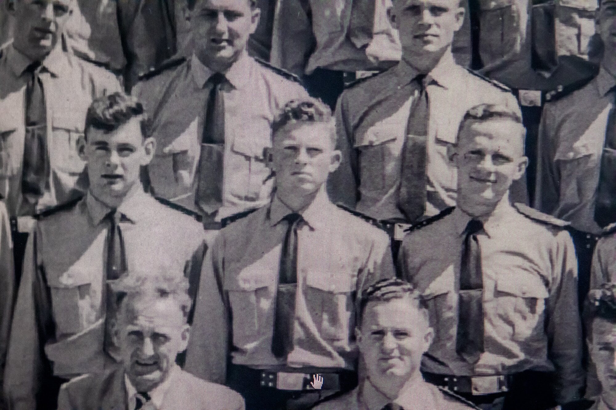  ‘Blue’ – as a 20-year-old recruit in 1961.