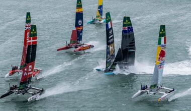 SailGP Auckland: Black Foils grinder Louis Sinclair suffered compound fractures in crash with France