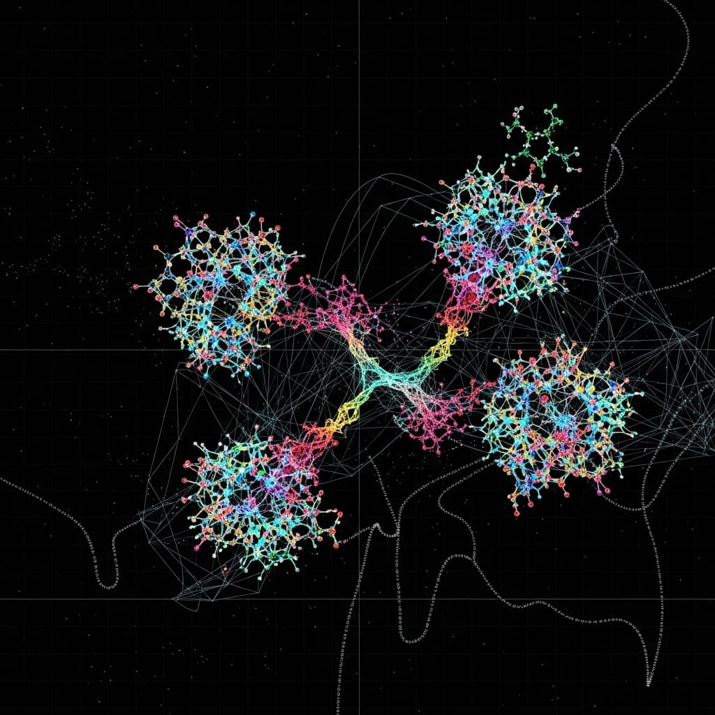 Machine Learning Speeds up Molecular Process Mapping for Drug Discovery and Materials Science