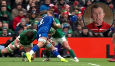 Nigel Owens weighs in on controversial Craig Casey card which made him 'chuckle'
