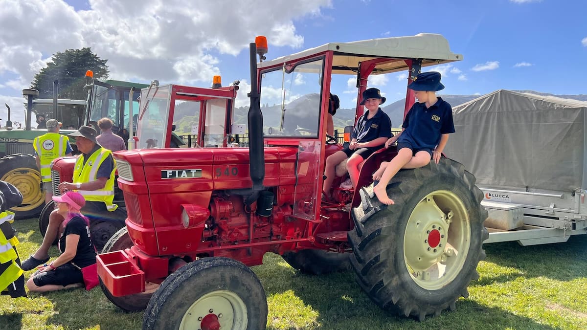 Tractor Track helps Hawke’s Bay rural children manage post Cyclone Gabrielle anxiety
