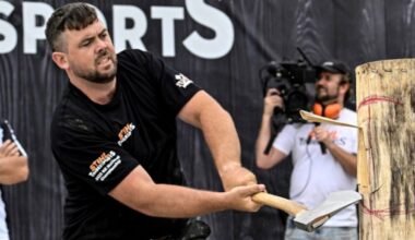 Timbersports community mourns Nathan McDonald after leukaemia battle