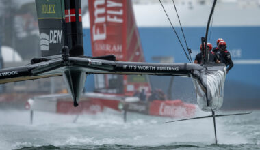 Starboard foil sensor fault disrupts ROCKWOOL Racing campaign in Auckland