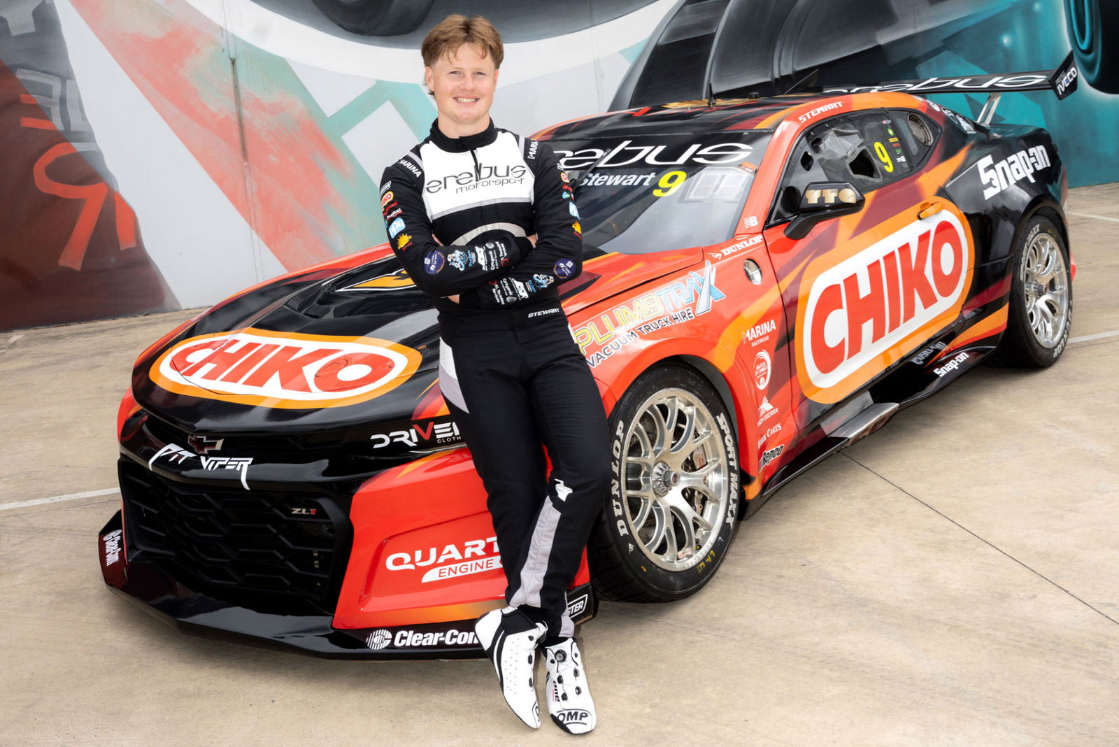 Erebus rookie’s first Supercars livery unveiled