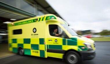 Person in critical condition after water incident at Napier home