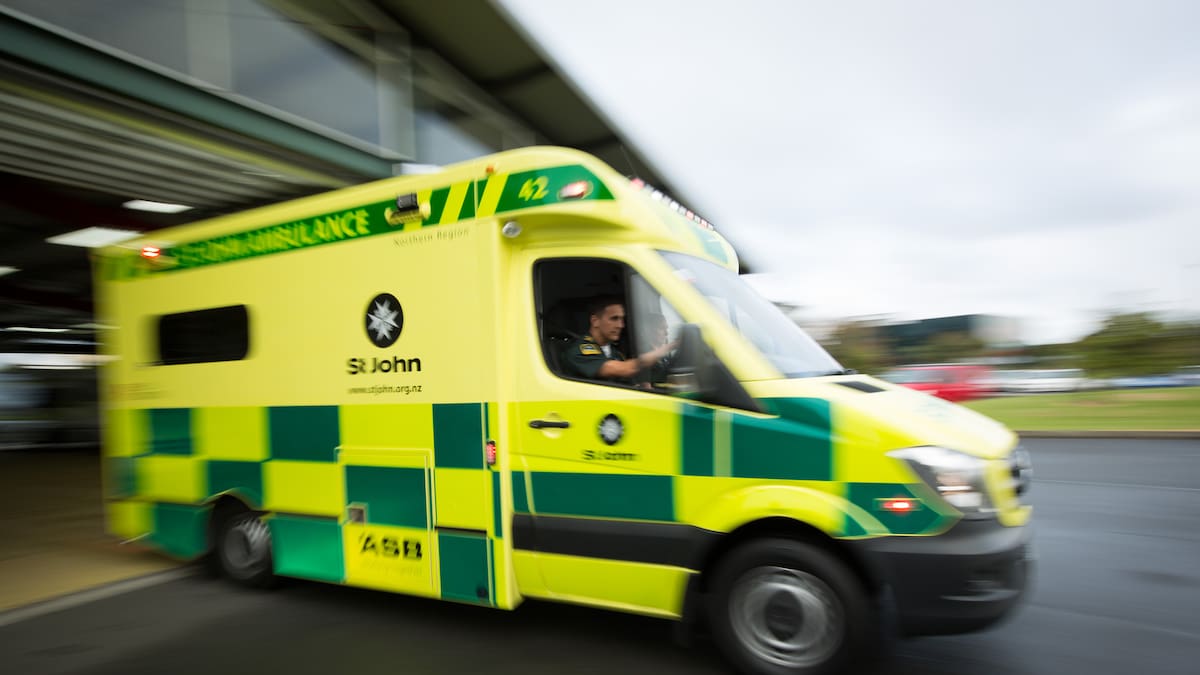 Person in critical condition after water incident at Napier home