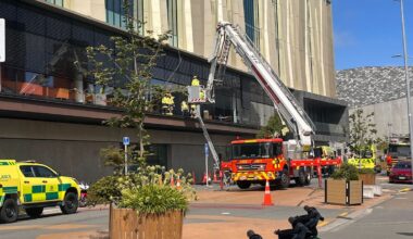 Christchurch emergency services respond after reported fall at city’s Tūranga library