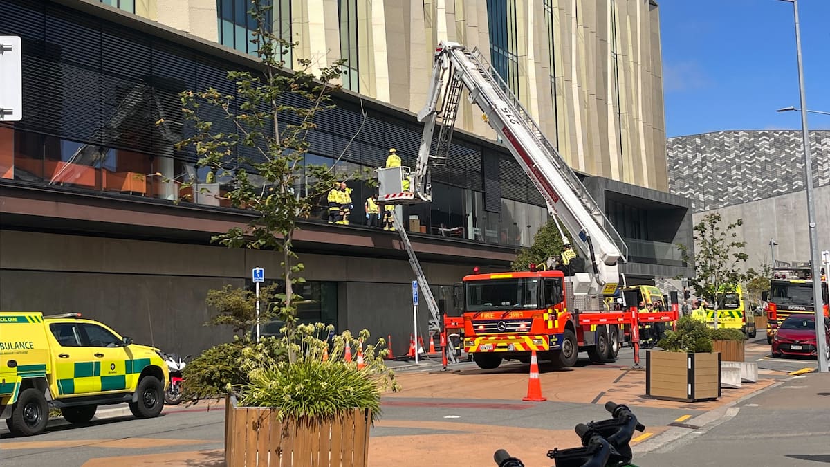 Christchurch emergency services respond after reported fall at city’s Tūranga library