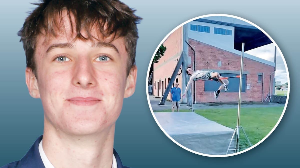 On The Up: Dannevirke Athletics Club 1999 under-18 high jump record broken by William Easton