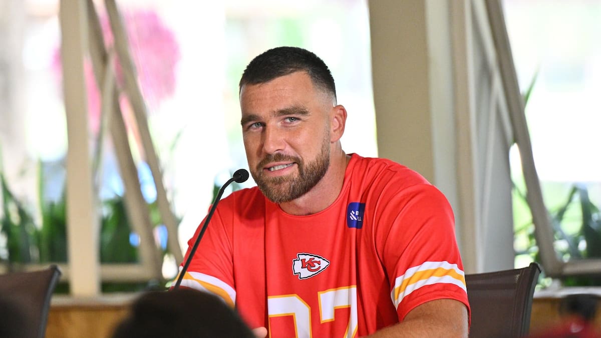 Travis Kelce teases he ‘can’t even count’ Garage Beer kegs for Taylor Swift wedding