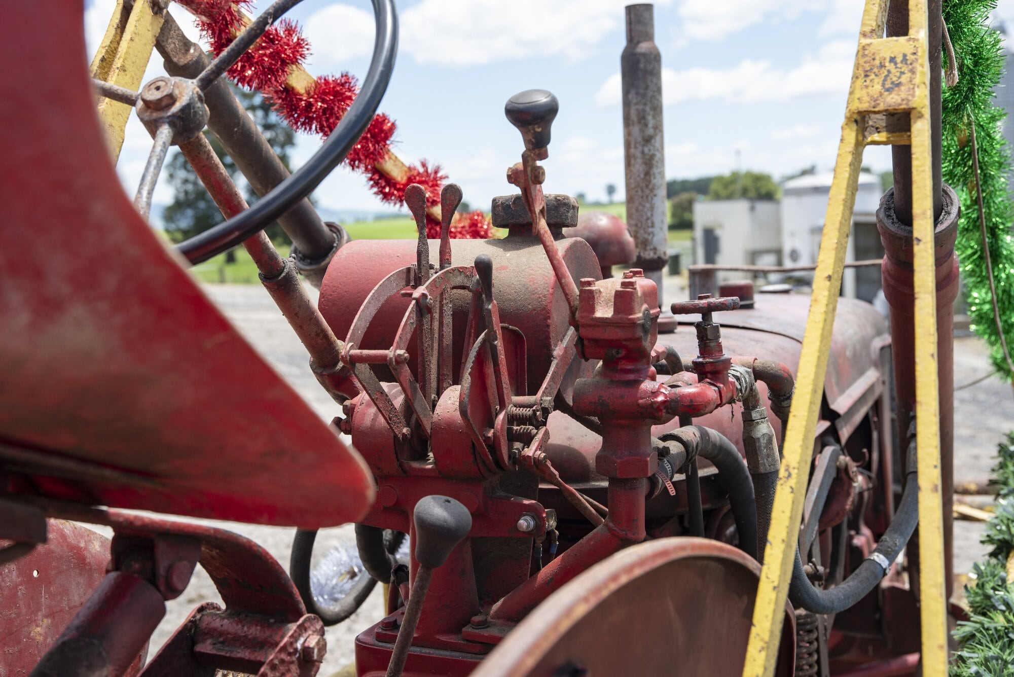 The gears and hydraulics of another era. Photo / Catherine Fry