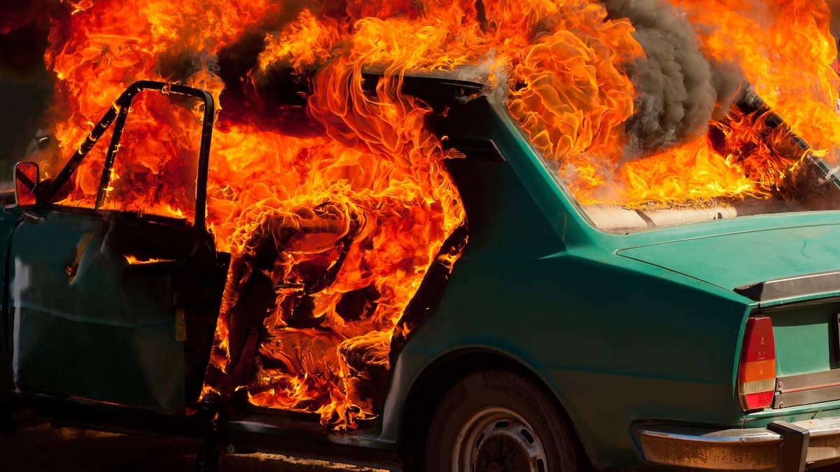 Carl Philipp drove ‘mobile molotov cocktail’ into house, then set car on fire