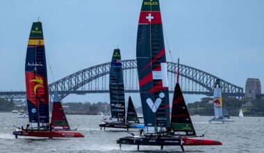 Sydney SailGP weather throws out the usual Harbour script