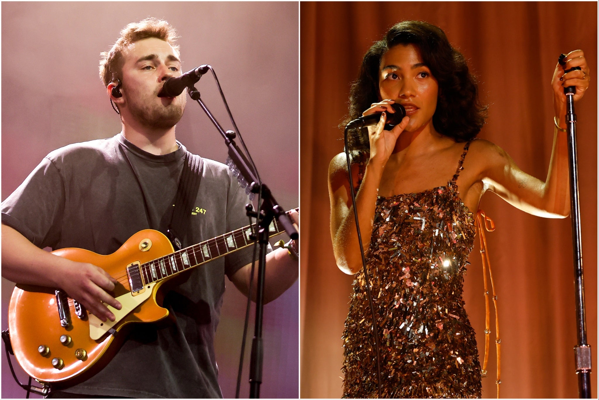 Sam Fender and Olivia Dean are nominated for their collaboration ‘Rein Me In’