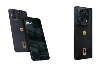Motorola Edge 70 Fusion and Razr Fold FIFA Edition side by side