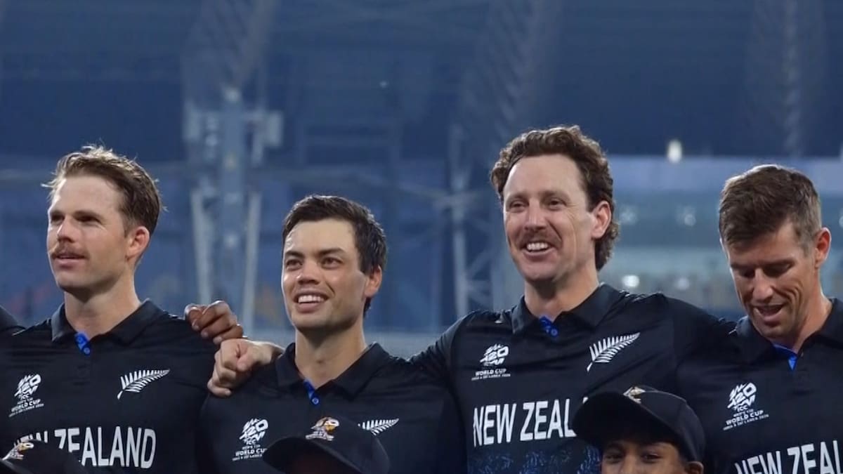 Black Caps batter Finn Allen says botched anthem was ‘pretty funny’, with players in hysterics