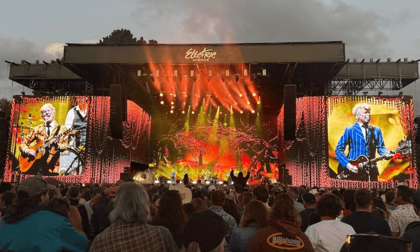 Review: Split Enz makes history at Christchurch’s Electric Avenue