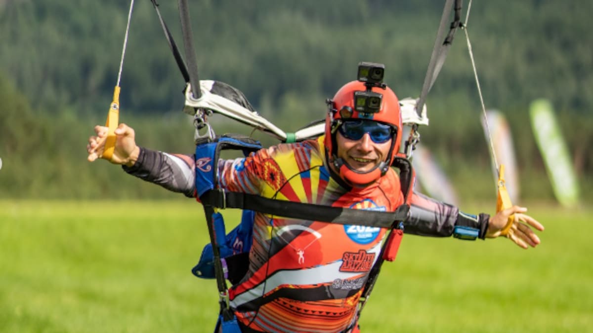World champion wingsuit skydiver Pierre Wolnik dies in Mont Blanc parachute fail